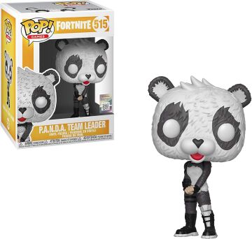 Funko Fgr-POP Fortnite S3, P.A.N.D.A Team Leader (41020)