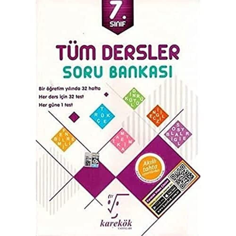 7. Sınıf Tüm Dersler Soru Bankası