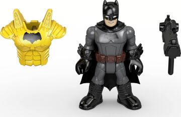 Imaginext DC Super Friends Delüks Batmobil, Batman Aksiyon Figürü ve 3 Adet Fırlatıcılı DHT64