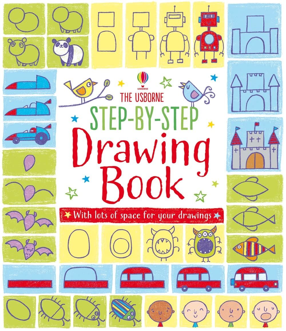 Watt, F: Step-by-Step Drawing Book