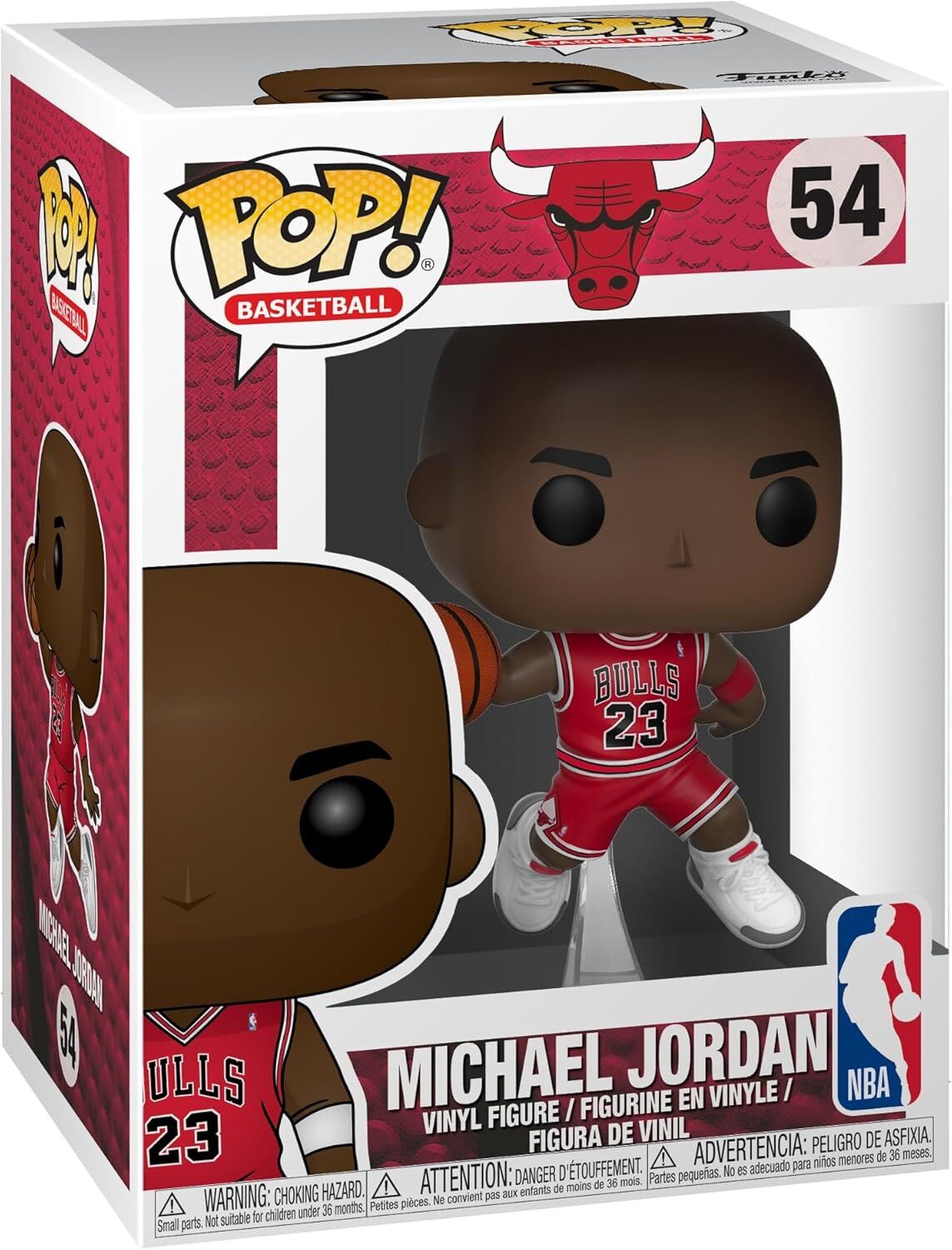 Funko POP! Vinyl: NBA: Bulls: Michael Jordan Natl Basketball Assoc Collectible Figure - Funko POP! 36890