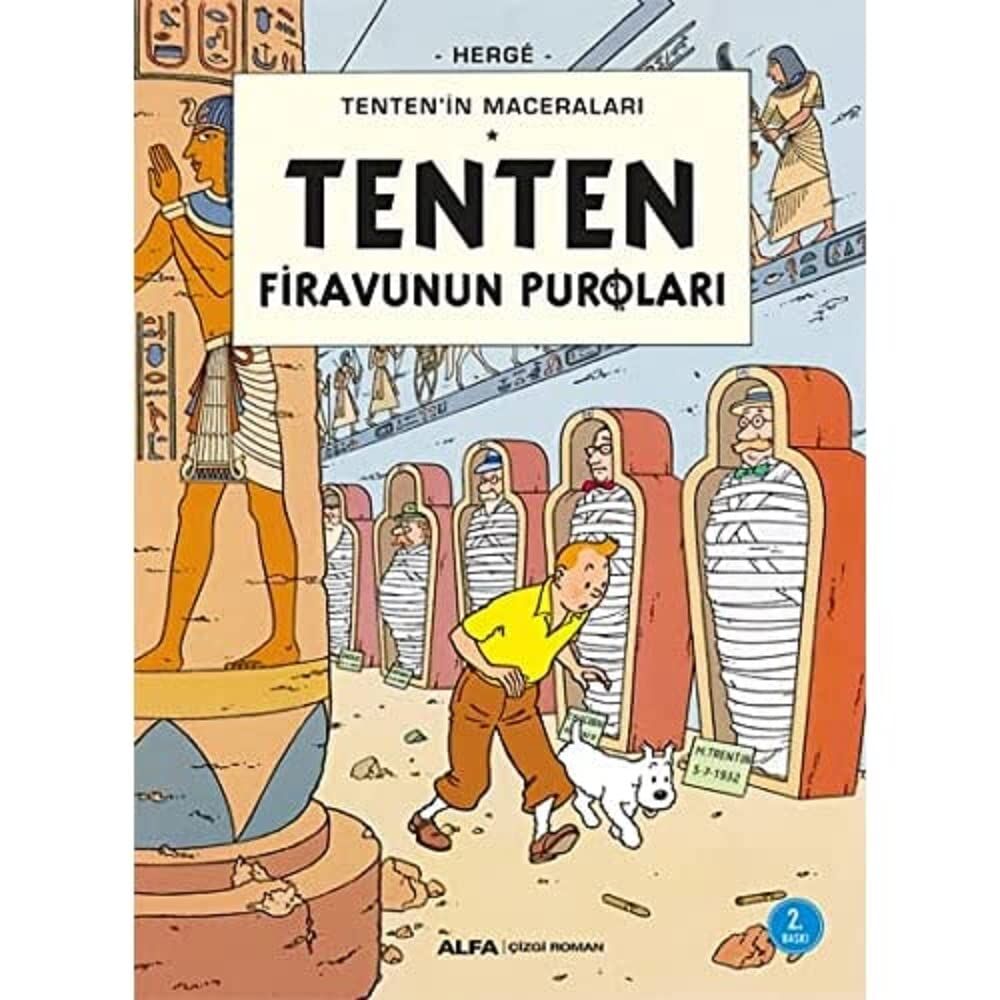 Tenten'in Maceraları 4 - Tenten Firavunun Puroları