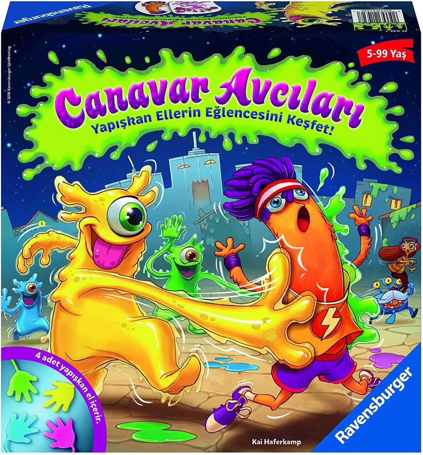 Ravensburger Canavar Avcıları Oyunu, 5+ Yaş (214327)