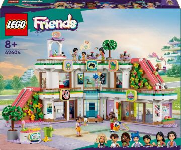 LEGO Friends Heartlake City Alışveriş Merkezi 42604-8 Yaş ve Üzeri Çocuklar için Sosyal Becerileri Geliştiren Yaratıcı Oyuncak Yapım Seti (1237 Parça)