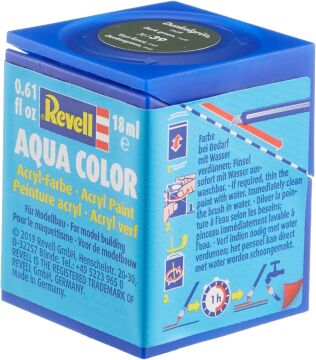 Revell - Su Bazlı Maket Boyası Koyu Yeşil Mat 18 Ml (36139)