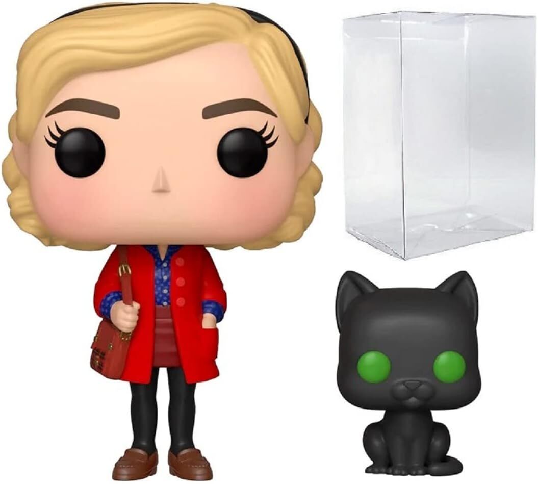 POP Sabrina'nın Soğutucu Maceraları - Salem Funko Pop ile Sabrina Spellman Vinil Figür (Uyumlu Pop Box Koruyucu Kılıf Dahil)