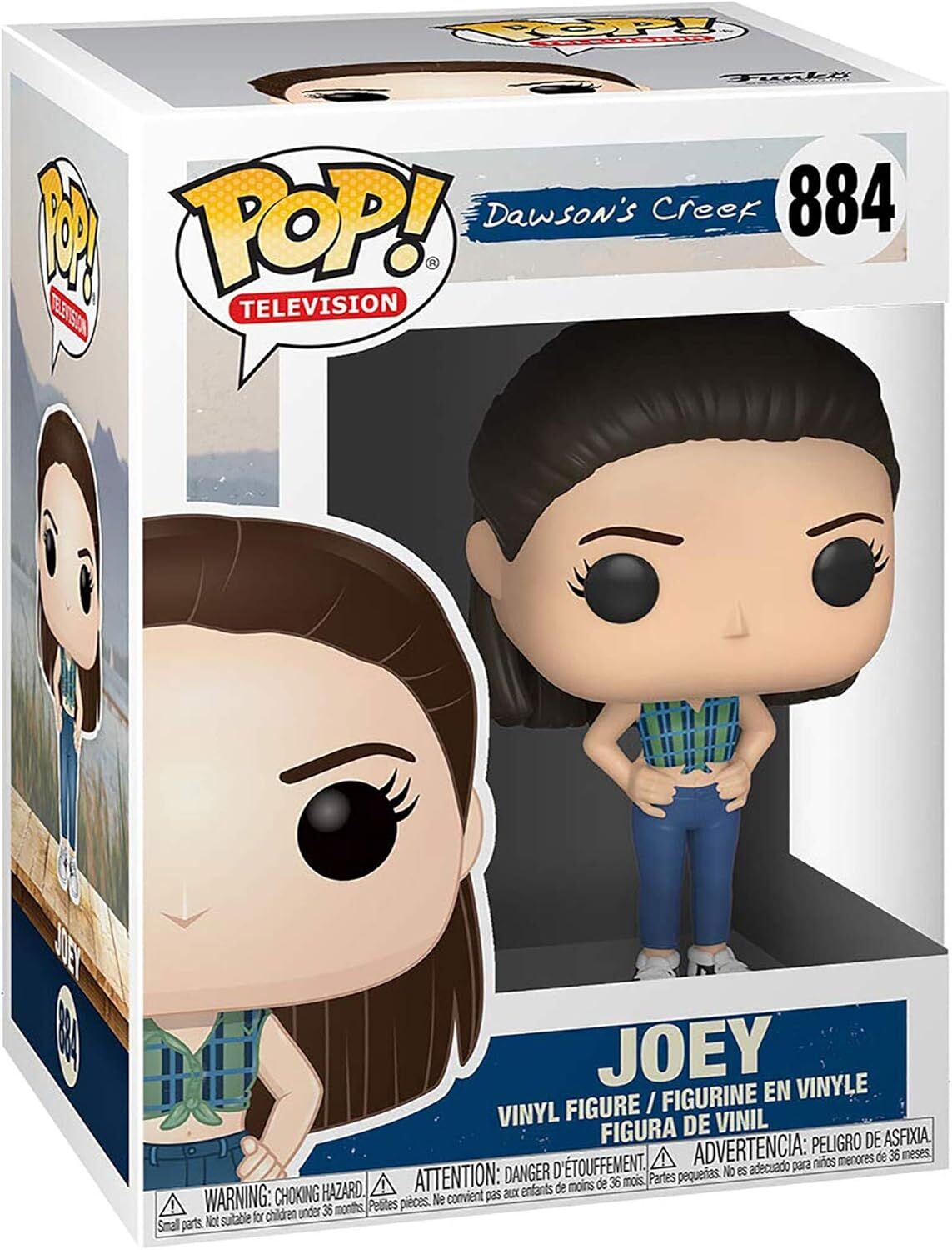 Funko-40121 POP Vinil: TV: Dawson Creek S1 Joey Koleksiyon oyuncaklar, renkli