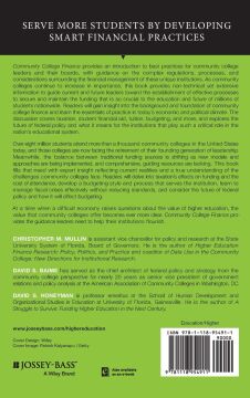 Community College Finance: A Guide for Institutional Leaders