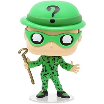 The Riddler Pop #340 Pop Heroes: Batman Forever Vinyl Figure (Bundled with EcoTek Protector to Protect Display Box)