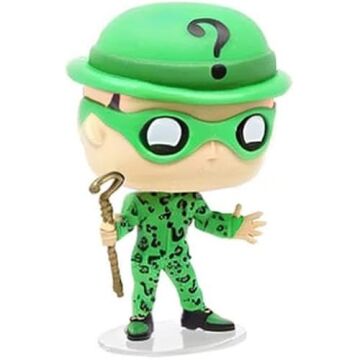 The Riddler Pop #340 Pop Heroes: Batman Forever Vinyl Figure (Bundled with EcoTek Protector to Protect Display Box)
