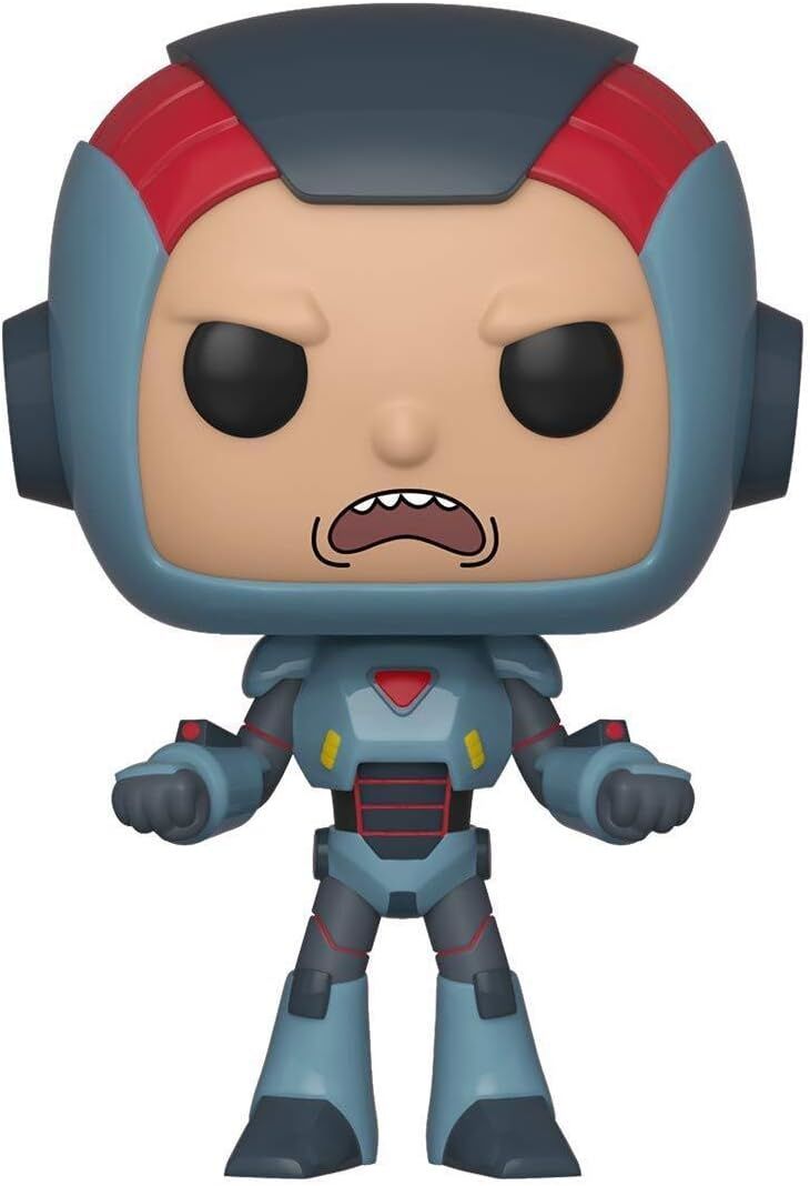 Funko 40247 POP! Vinil: Animasyon: Rick & Morty S6 - Morty in Mech Suit, çok renkli, standart