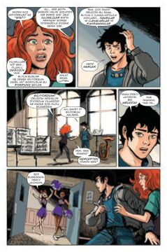 Percy Jackson ve Olimposlular - Labirent Savaşı (Çizgi Roman)