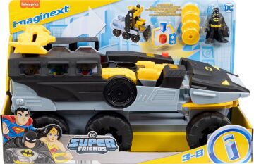Fisher-Price Imaginext DC Super Friends Dönüşebilen Bat-Tank, Oyuncak