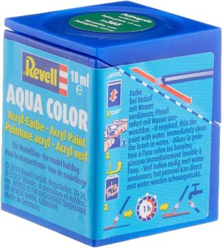 Revell - Su Bazlı Maket Boyası Küf Yeşili İpek 18 Ml (36365)
