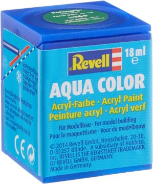 Revell - Su Bazlı Maket Boyası Küf Yeşili İpek 18 Ml (36365)
