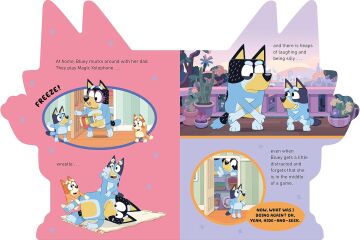 Bluey: All About Bluey: A Bluey-Shaped Board Book