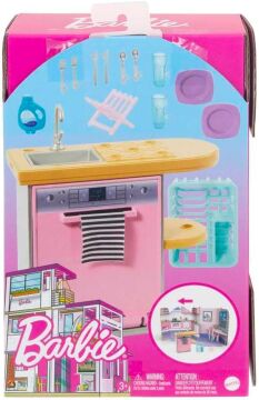 Barbie-Hjv32 'nin Ev Dekorasyonu Oyun Seti - Bahçe Aksesuarları Hjv33