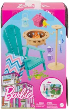 Barbie-Hjv32 'nin Ev Dekorasyonu Oyun Seti - Bahçe Aksesuarları Hjv33