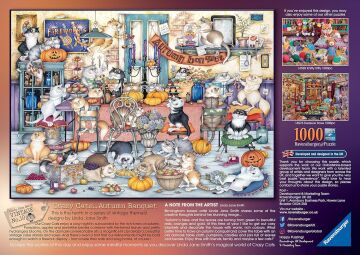 Ravensburger 1000p Puz Çılgın Kediler Yapboz