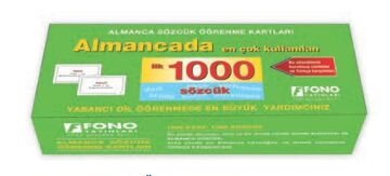ALMANCADA EN ÇOK KULLANILAN İLK 1000 SÖZCÜK