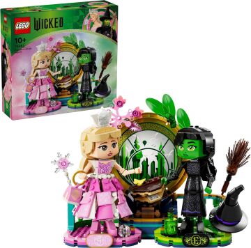 LEGO Wicked Elphaba ve Glinda Figürleri 75682-10 Yaş ve Üzeri Çocuklar için Fantastik Oyuncak Yapım Seti (558 Parça)