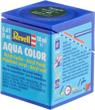 Revell - Su Bazlı Maket Boyası Deniz Yeşili Parlak 18 Ml (36162)