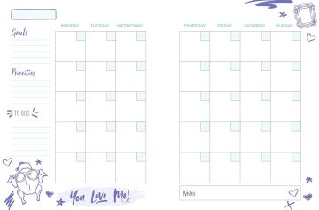 Friends: 12-Month Undated Planner: (Friends TV Show Gift, Friends Planner, Friends Gift, Undated Planner)