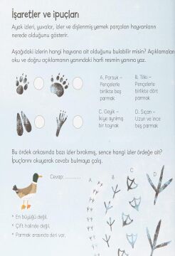 Küçüklere Doğa Etkinlik Kitabı