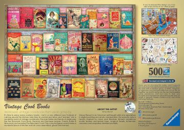 Ravensburger 500 Parça Yemek Kitapları Yapboz