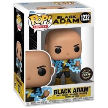 Funko Pop! - Siyah Adam - Siyah Adam No Cape Aydınlatmalı Göğüs Kovalaması Byron's Tavan Arası Pop Koruyucusuyla Birlikte