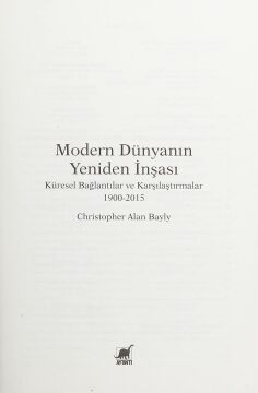 Modern Dünyanın Yeniden İnşası: Küresel Bağlantılar ve Karşılaştırmalar 1900-2015