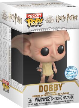 Funko Pocket Pop! & Tee: Harry Potter - Dobby - Kids S