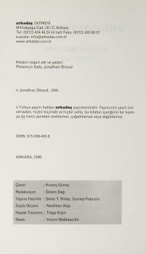 Batlamyus’un Kapısı: Bartimaeus Üçlemesi Üçüncü Kitap