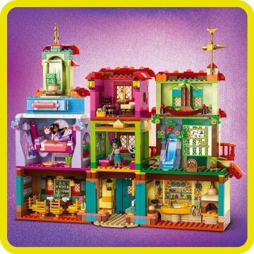 LEGO Disney Enkanto Sihirli Madrigal Evi 43245 – 7 Yaş ve Üzeri Çocuklar İçin Mirabel Mini Bebek Figürü İçeren Yaratıcı Oyuncak Yapım Seti (1560 Parça)