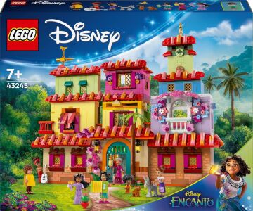 LEGO Disney Enkanto Sihirli Madrigal Evi 43245 – 7 Yaş ve Üzeri Çocuklar İçin Mirabel Mini Bebek Figürü İçeren Yaratıcı Oyuncak Yapım Seti (1560 Parça)