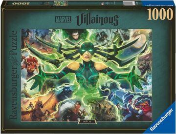 Ravensburger 169030 1000 Parçalı Puzzle Marvel Villains: Hela