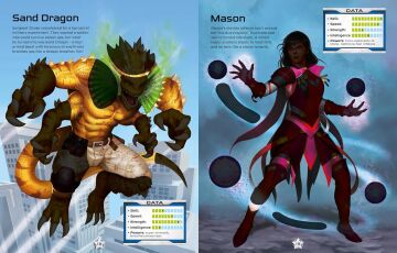 Build Your Own Superheroes Sticker Book: 1