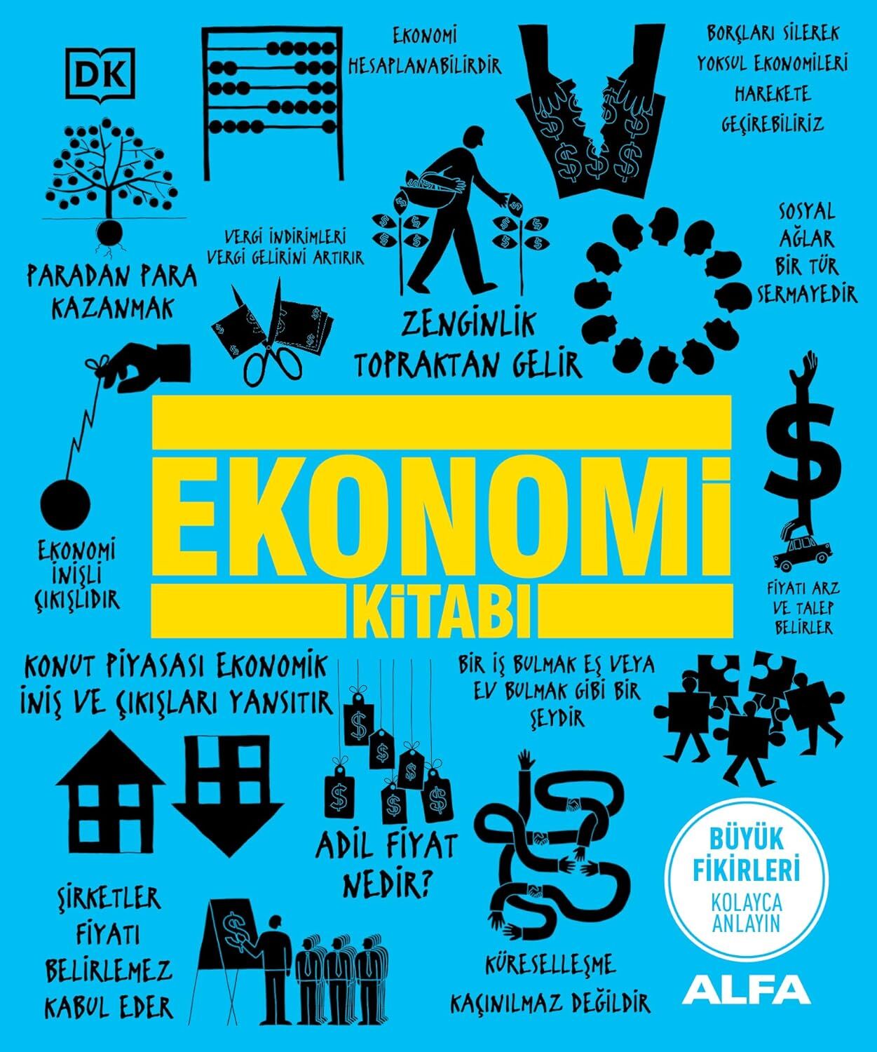 Ekonomi Kitabı (Ciltli): Büyük Fikirleri Kolayca Anlayın