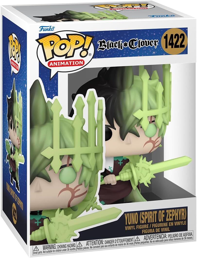 FUNKO POP! ! ANIMASYON: Siyah Yonca - Yuno (Zephyr)
