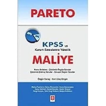 Ekin KPSS A Grubu Pareto Maliye Konu Anlatımlı 2016