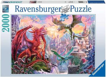 Ravensburger 167173 Ejderhalar Yetişkin Puzzle, 2000 Parça