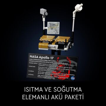 LEGO Technic NASA Apollo Ay Taşıtı – LRV 42182 - Yetişkinler için Uzay Aracı Yapım Seti (1913 Parça)