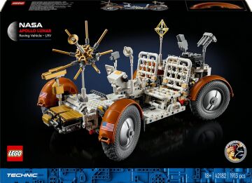 LEGO Technic NASA Apollo Ay Taşıtı – LRV 42182 - Yetişkinler için Uzay Aracı Yapım Seti (1913 Parça)
