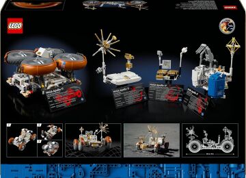 LEGO Technic NASA Apollo Ay Taşıtı – LRV 42182 - Yetişkinler için Uzay Aracı Yapım Seti (1913 Parça)