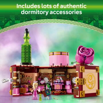 LEGO Wicked Glinda ve Elphaba’nın Yurdu 75683-8 Yaş ve Üzeri Çocuklar için 2 Mini Bebek İçeren Fantastik Oyuncak Yapım Seti (740 Parça)