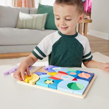 Fisher-Price Ahşap Uzay Yapboz