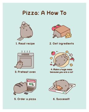 Pusheen Poster Book: 12 Cute Designs to Display