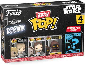 Funko Bitty POP Figür Star Wars - Luke Skywalker 4PK