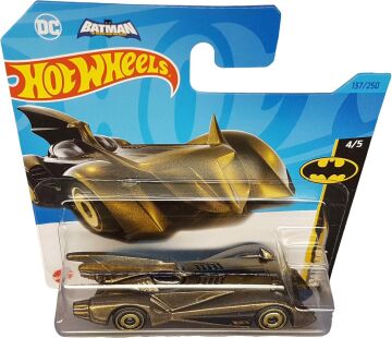 Hot Wheels - Batmobile - Batman: The Brave and The Bold 4/5 - HKJ75 - Short Card - DC - metalik zeytin yeşili - Mattel 2023