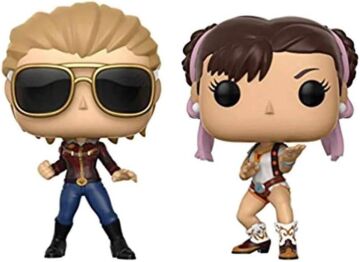 Funko 22767 TV Capcom Captain Marvel Vs Chun-Li Pop Vinyl-Figur, Mehrfarbig